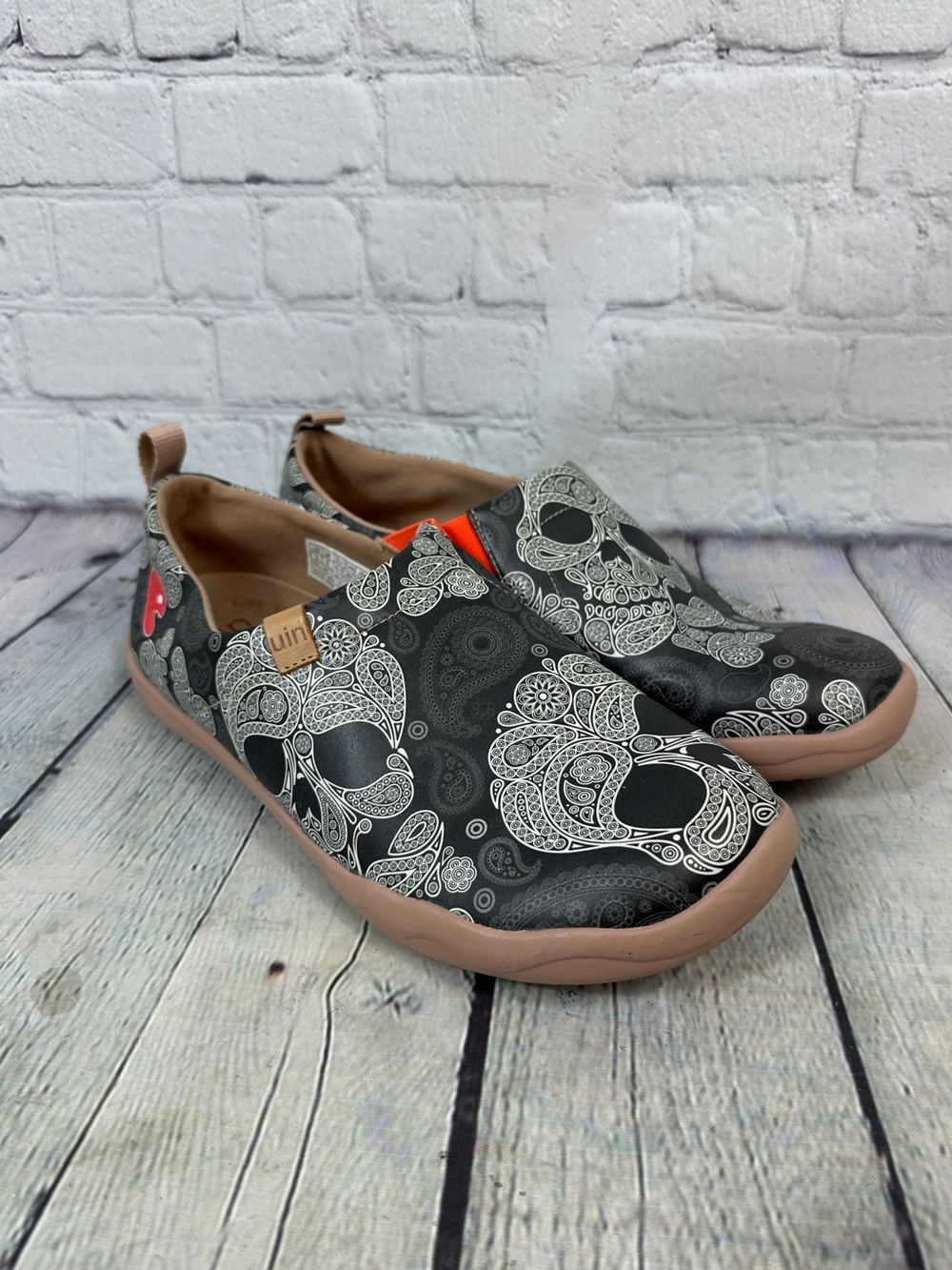 UIN paisley duke Toledo skull men’s size 9